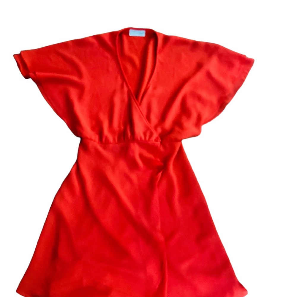 The Gilberts for Tally Vintage Tomato Red Dress-So Cute!!